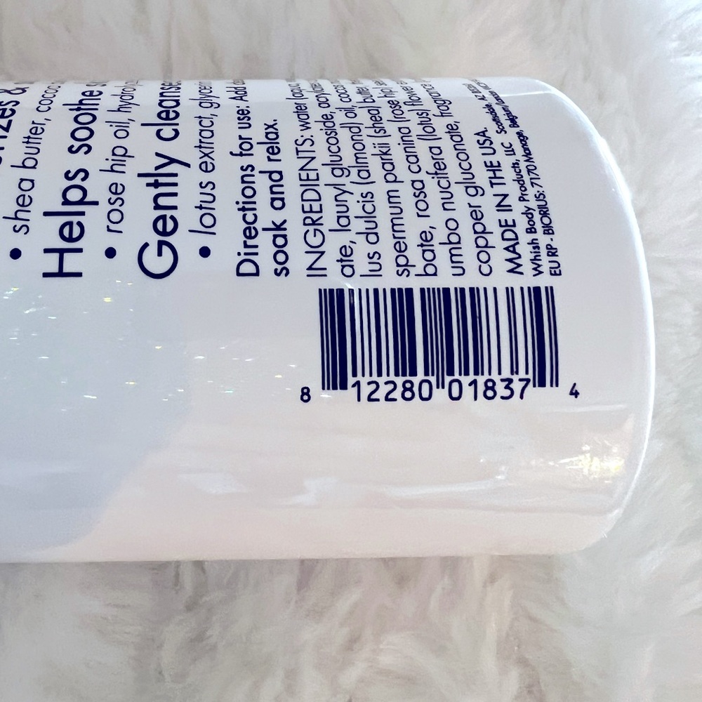 WHISH ROSE HIP LOTUS MINERAL MILK BATH - Picture 5 of 5